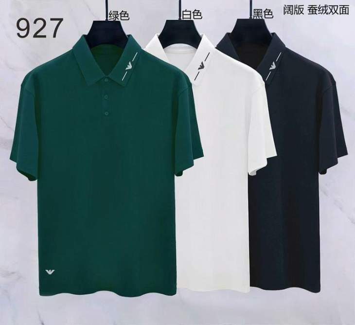 Picture of Armani Polo Shirts Short _SKUArmaniM-3XL8qx92729586